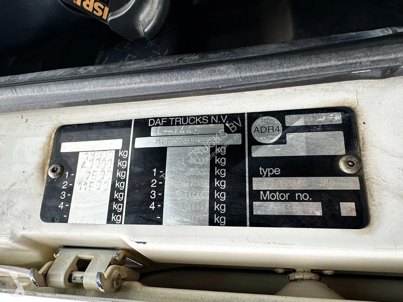 Traktor DAF 95380 4X2 Tractor-unit Spring/Air...