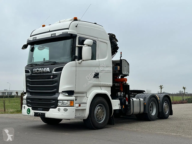 Traktor Scania 6x2!!EURO6!! KRAN ATLAS 19TM!!...