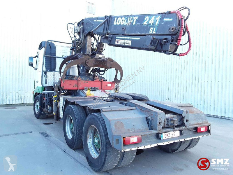 Traktor Volvo 610 6x4 loglift oil in water