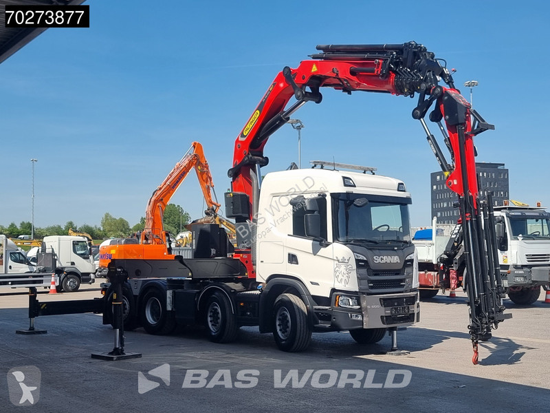 Traktor Scania G500 8X2 Retarder iftachse...