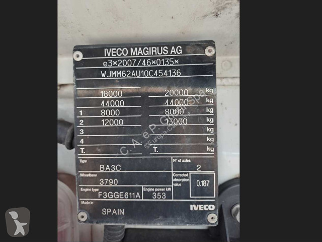 Tracteur Iveco S-Way AS440S48T/P