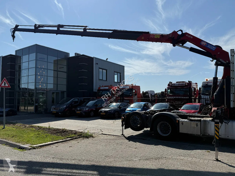 Traktor DAF 440 6X2 EURO 6 + HMF 3220-K5 REMOTE...