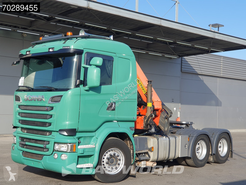 Tracteur Scania R520 6X4 alfinger K23002 Crane...