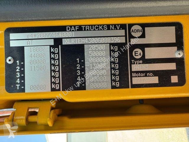 Tahač DAF FT EURO 6 TOP ZUSTAND