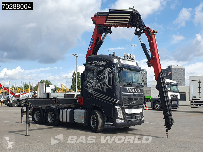 Tractor Volvo FH 540 FH 6X4 HMF 5020-K6 Crane...