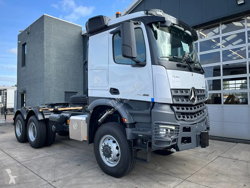 Tractor Mercedes 4058 AS 6x6 Tractor Head 180T...