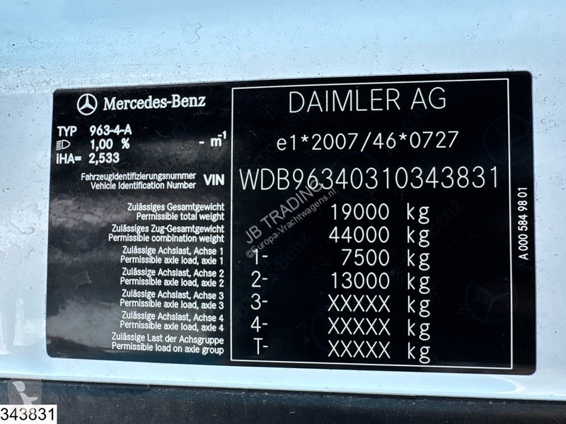 Trekker Mercedes 1845 EURO 6, Retarder