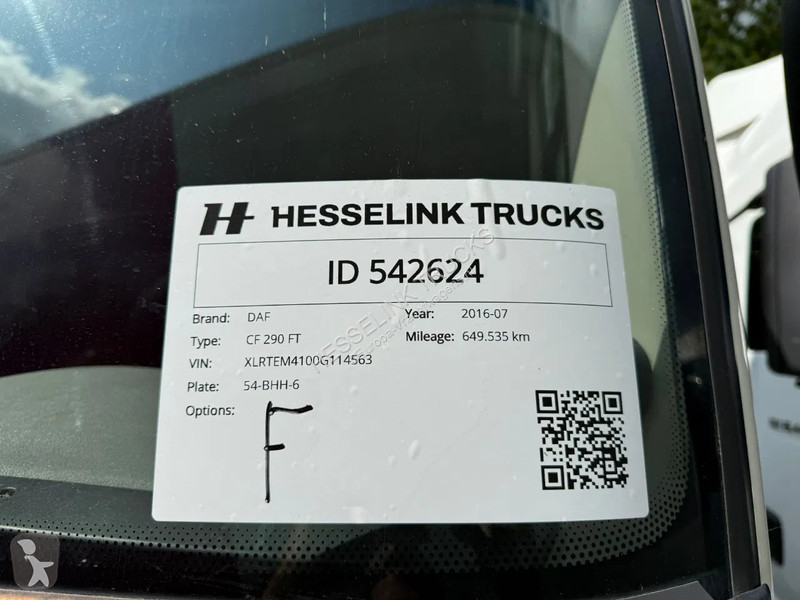 Traktor DAF 290 4x2 Dag cabine 649.535 KM Airco...