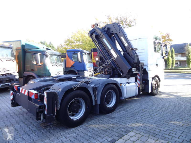 Traktor MAN TGX 6X4 Kran MKG 381 bis 20 Meter