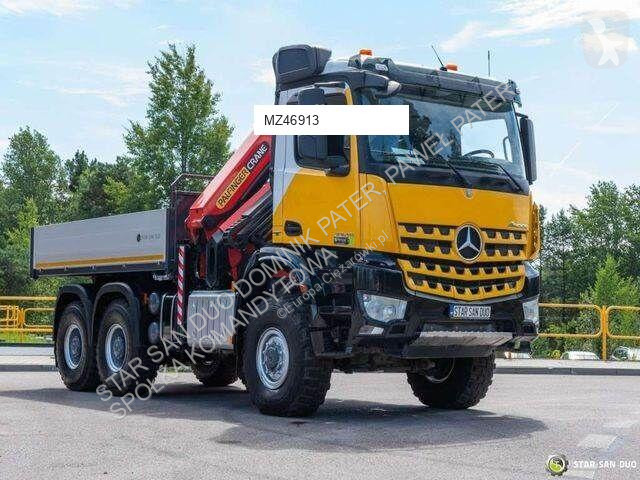 Tractor Mercedes AROCS 3345 6x6 PALFINGER PK...