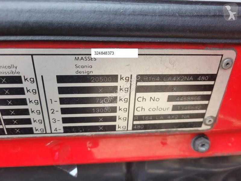 جرار Scania R164-480 V8 LA4X2NA Topline manual...