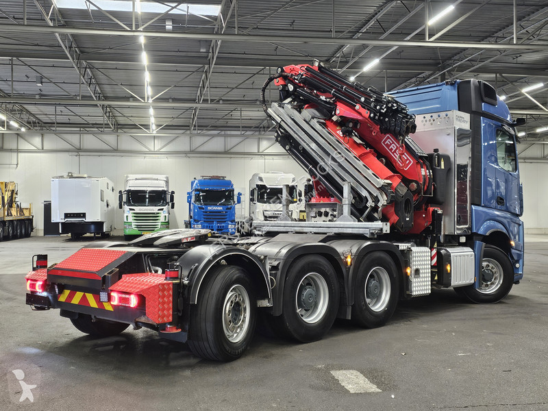 جرار Mercedes 3353 8x6 / FASSI 71 T/M + JIB /...