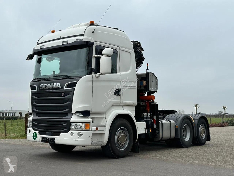 جرار Scania 6x2!!EURO6!! KRAN ATLAS 19TM!!...