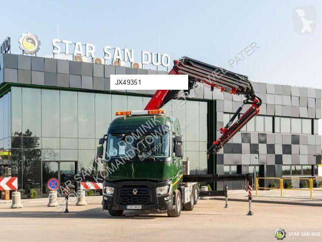 Влекач Renault T440 6x2 Fassi...