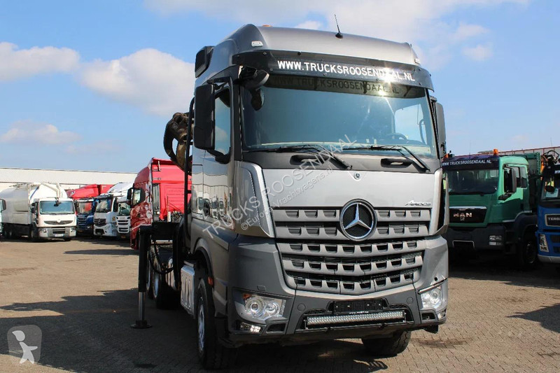 جرار Mercedes 2858 + PALFINGER Z15 (2022) + 6X4...