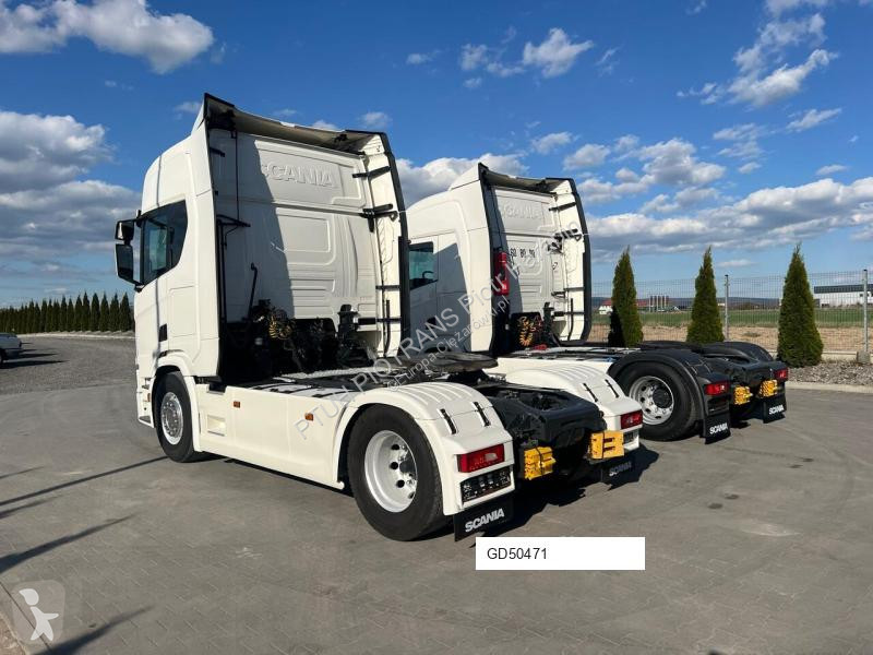 جرار Scania R500 / PODUSZKI FULL / RETARDER /...