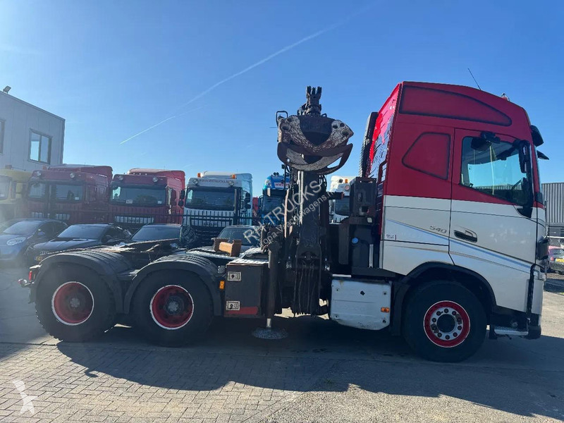 جرار Volvo 6X4 - EURO 6 + PALFINGER EPSILON...