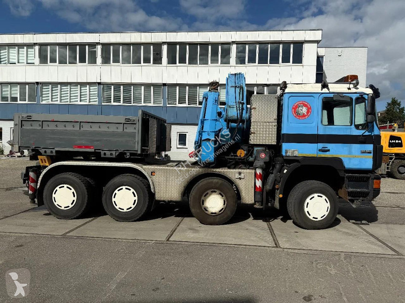 Traktor MAN 33.463 8X4 + 62 EFFER CRANE - 6X...