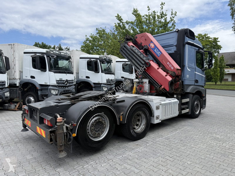 جرار Mercedes 2548 LS 6X2 Kran HMF 3220 bis 16...
