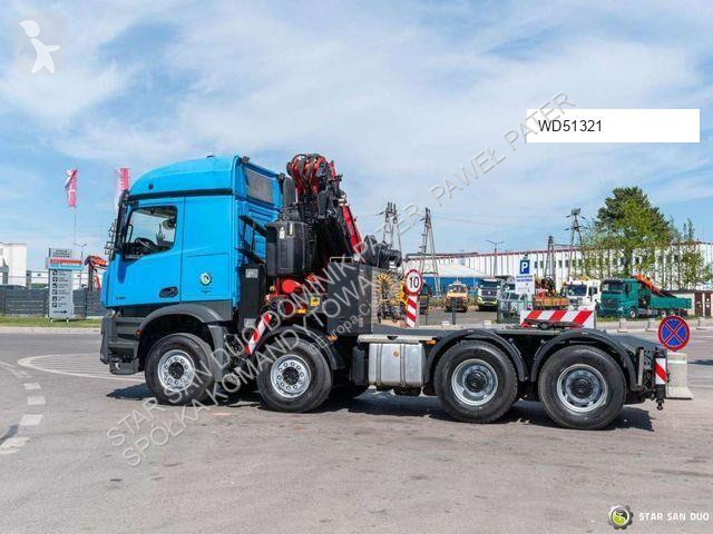 Влекач Mercedes MERCEDES BENZ 3251 8x4 Fassi F...