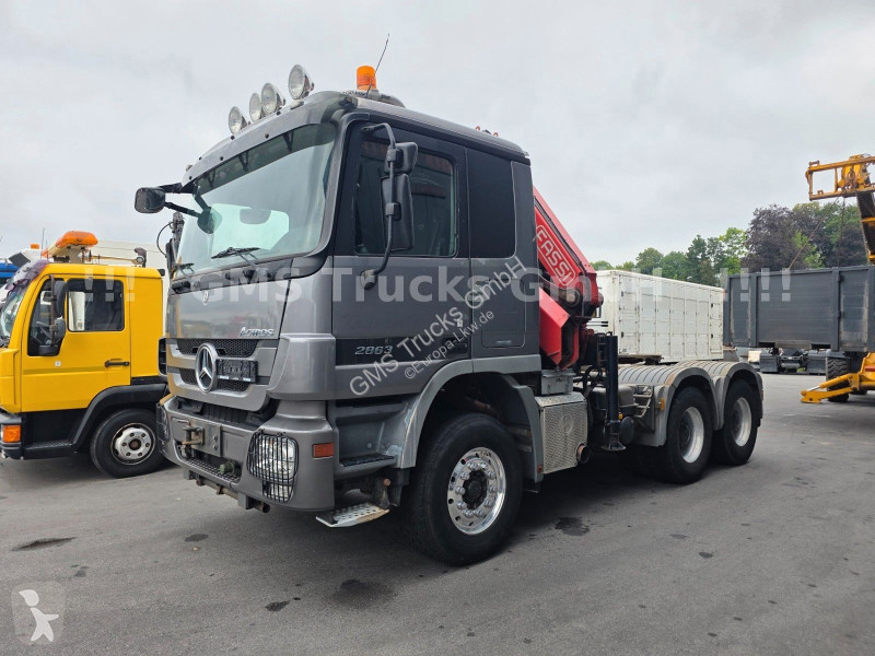 Traktor Mercedes 2860 V8 / 6X4 / EPS / Ret / Kran
