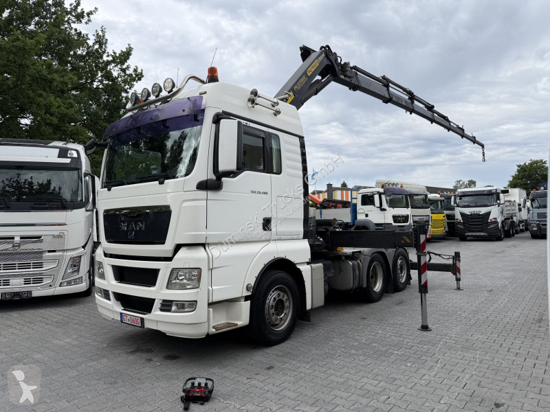 جرار MAN TGX 26.480 6X2 Kran Palfinger PK 27002
