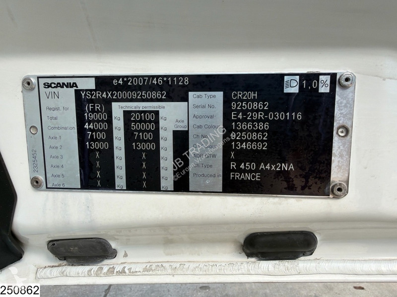 جرار Scania 450 EUO 6, etarder, Standairco