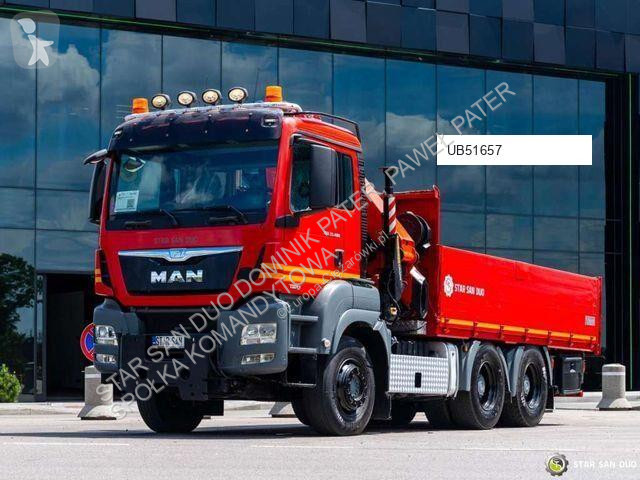 Влекач MAN TGS 6x4 PALFINGER PK 23001 EH Crane...