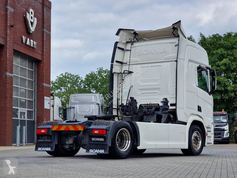 جرار Scania R520 V8 NS retarder - steel / air -...