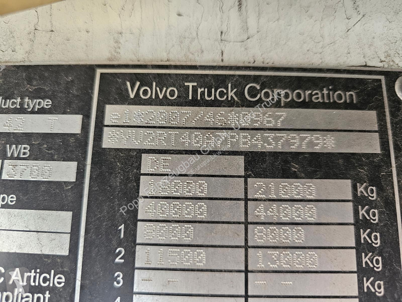 جرار Volvo 500 4x2*Globetrotter XL, Standklima...