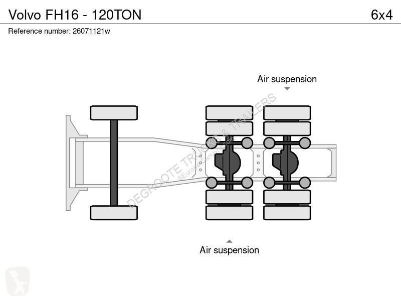 Traktor Volvo - 120TON