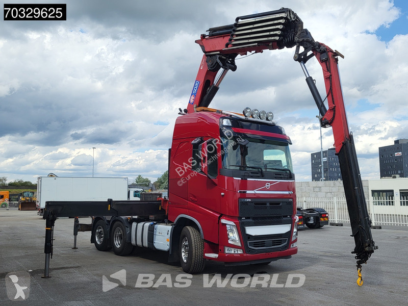 Traktor Volvo 6X2 HMF 5020-K6 Crane Kran + JIB...