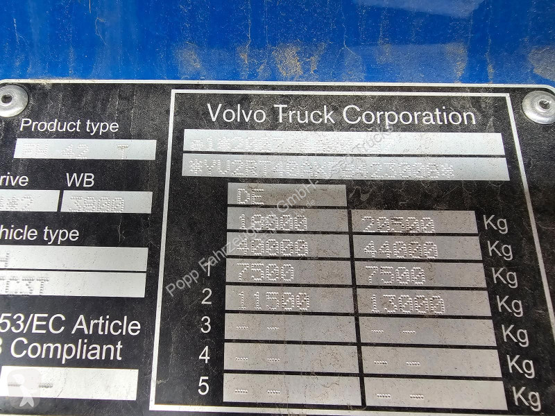 Tracteur Volvo 500 4x2* I-save ,XL, Standklima,...