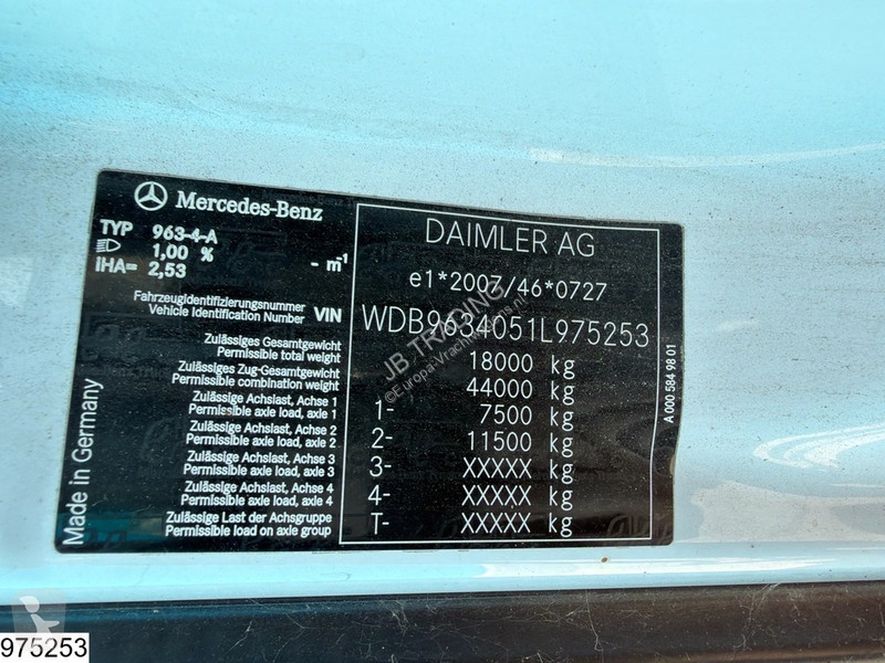 Trekker Mercedes 1843 EURO 6, Retarder,...