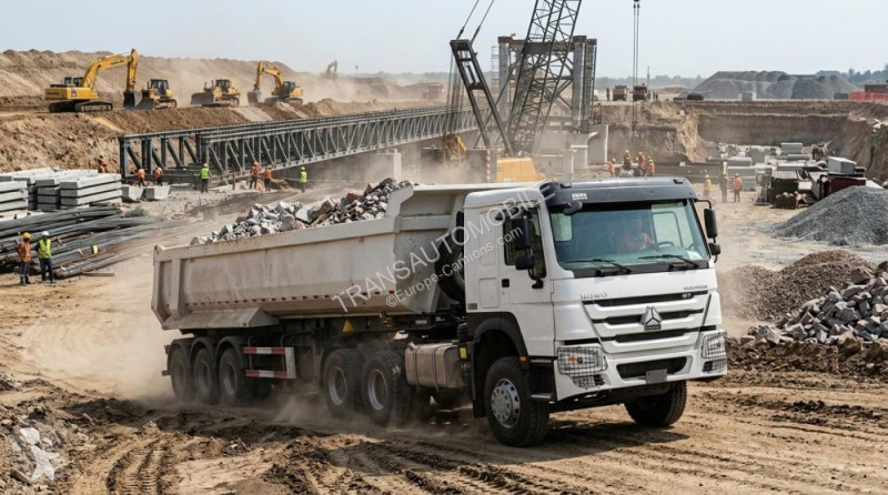 Cap tractor  6x6 all-wheel drive Howo