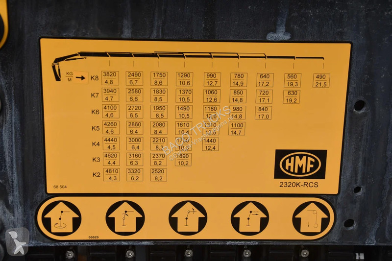 Traktor Scania NGS 6x4 + HMF 2320K-RCS (8x) -...