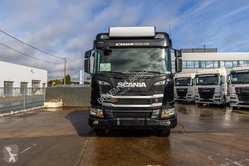 Tahač Scania 450 XT + Mixer PTO