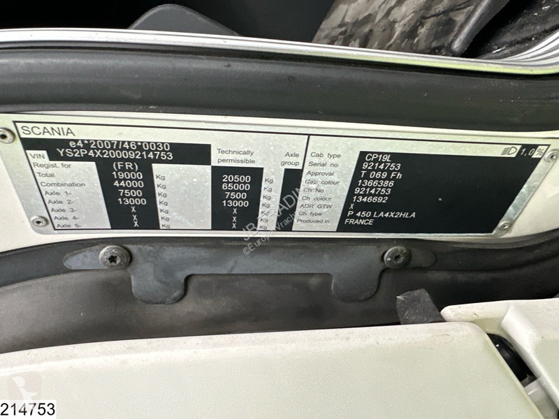 Tahač Scania 450 EURO 6, Retarder, Rolfo, Combi