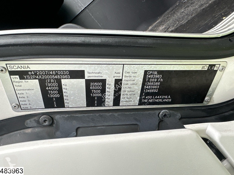 Tahač Scania 450 EURO 6, Retarder, Rolfo, Combi