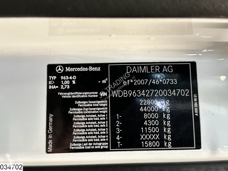 Traktor Mercedes 2443 6x2, EURO 6, ADR, RHD,...