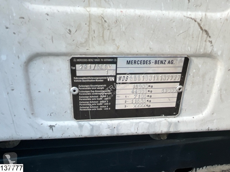 Traktor Mercedes Manual, Steelsuspension, Effer...