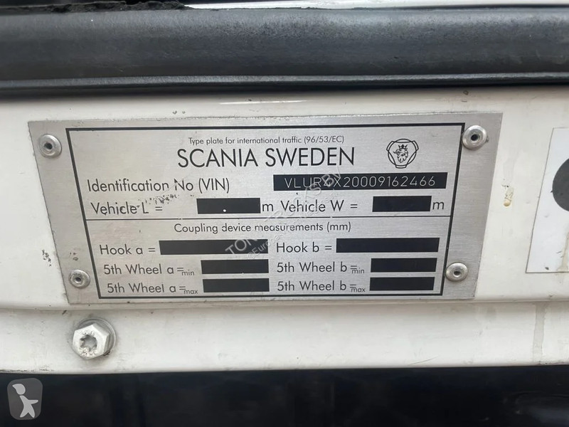 Traktor Scania 560 V8 4X2 Tractor-unit etarder...