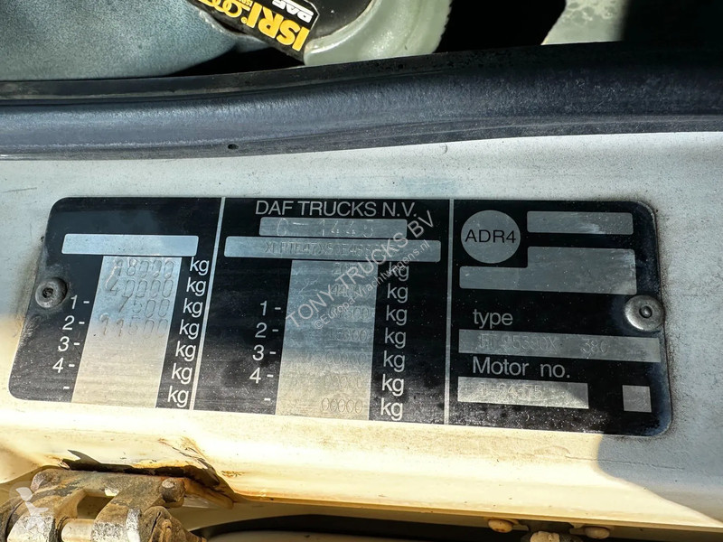 Traktor DAF 95380 4X2 Tractor-unit Spring/Air...