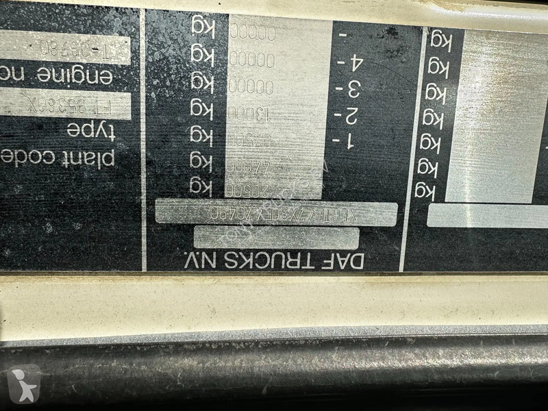 Tracteur DAF 95380 4X2 Tractor-unit Spring/Air...