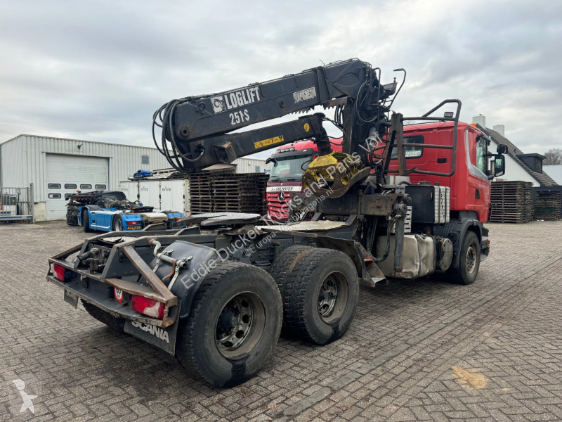 Traktor Scania 6X4 EURO 4 MANUAL/RETARDER/LOGLIFT