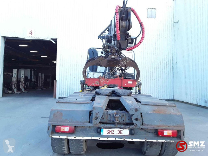 Traktor Volvo 610 6x4 loglift oil in water