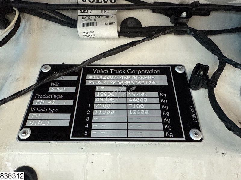 Tractor Volvo FH  XL, EURO 6, Standairco, i-Shift