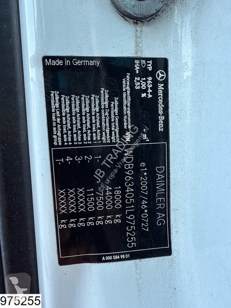 Trekker Mercedes 1843 EURO 6, Retarder, PTO,...
