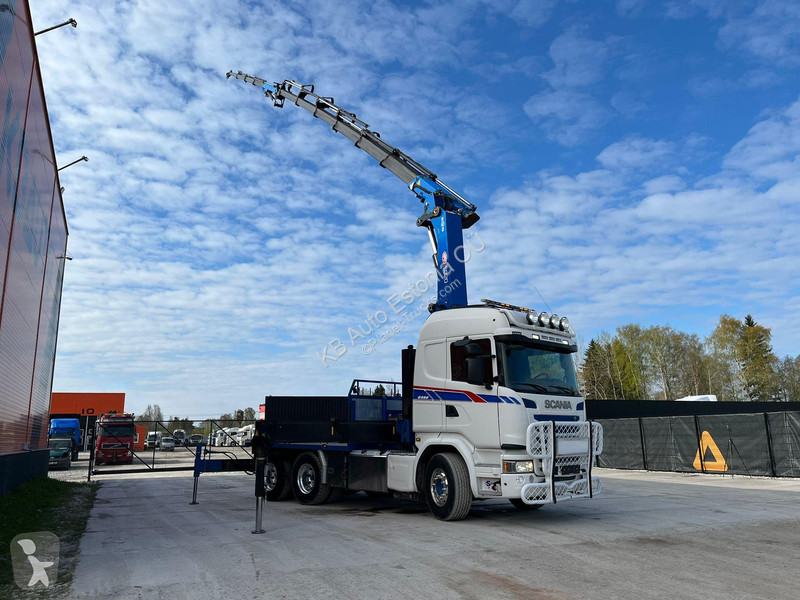 Traktor Scania 490 6x2 HMF 5020 K6 + JIB /...