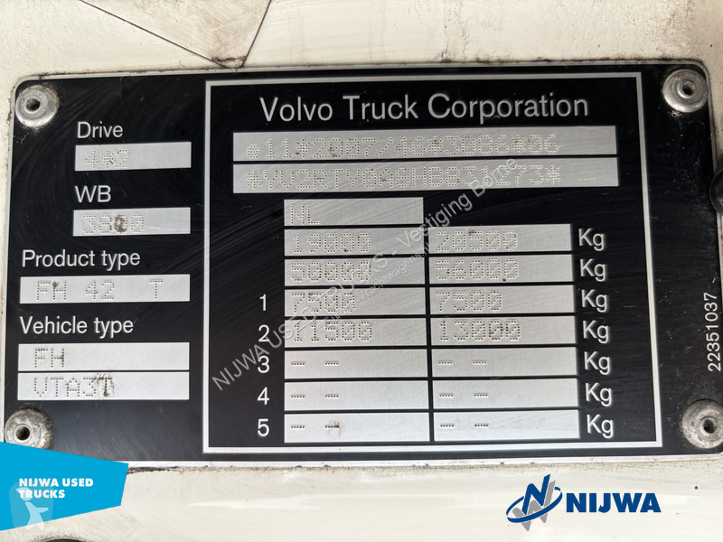 Trekker Volvo FH  4x2 Globetrotter XL +...